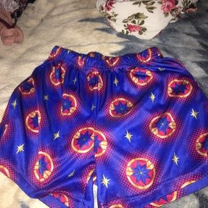 Captain marvel shorts